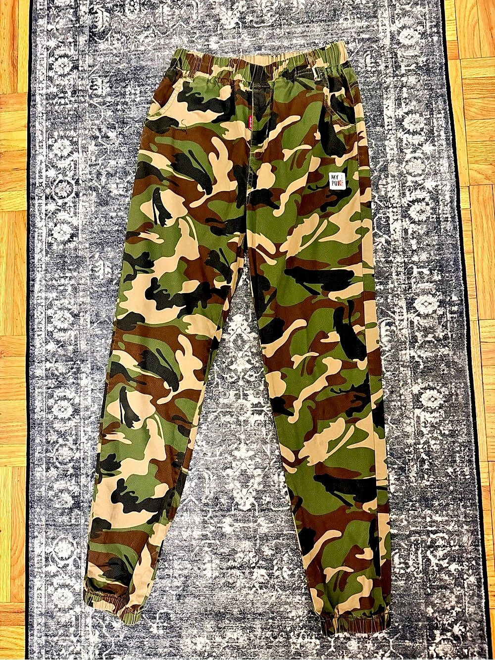 MY PAKS boy’s Camo Cargo Pants Size Large